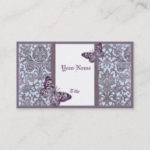 Orientale Damask(Lila)Visitenkarte Visitenkarte
