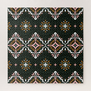 Orientale Damask: Talavera Vintage Eleganz Puzzle