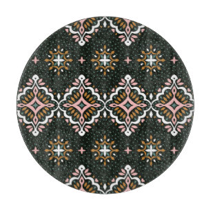 Orientale Damask: Talavera Vintage Eleganz Schneidebrett