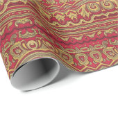 Orientale Dekoration: Abstrakte Schließung Geschenkpapier (Rolleneckpunkt)