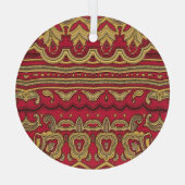 Orientale Dekoration: Abstrakte Schließung Ornament Aus Glas (Rückseite)