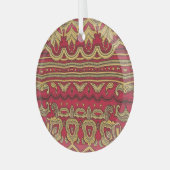 Orientale Dekoration: Abstrakte Schließung Ornament Aus Glas (Vorderseite links)