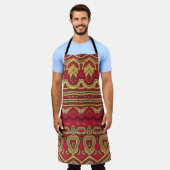 Orientale Dekoration: Abstrakte Schließung Schürze (Getragen)