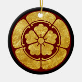 Orientale Imitats Rotes Schwarzes Meer Keramik Ornament (Vorne)