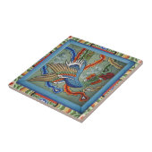 Orientale Keramiken von Lyre Bird Fliese (Seite)