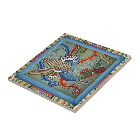 Orientale Keramiken von Lyre Bird Fliese (Seite)