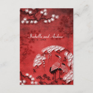 Orientale-Kräne 2 Einladung