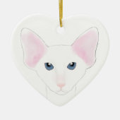 Orientale Kurzhaarkatze Keramik Ornament (Vorne)
