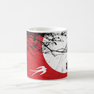 Orientale-Schwalben in der Mondschein-Tasse Kaffeetasse