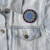Orientale Snowflake Blume I + Ihr Backg. Ideen Button (Beispiel)