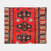 Orientale Stammesmuster Fleecedecke (Vorderseite (Horizontal))