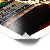 Orientale Theateransicht Fotodruck (Ecke)