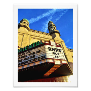 Orientale Theateransicht Fotodruck