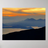 Orientaler Abend Gerahmter Druck Poster (Vorne)