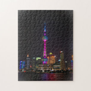 Orientaler Perlturm - Shanghai - 11x14 - 252 Stk. Puzzle