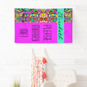 Orientales Aquarellmuster III + Ihre Ideen Banner (Insitu)