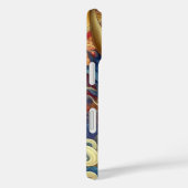 Orientales Fraktal abstrakt Oni-Dämon Case-Mate iPhone Hülle (Rückseite / Rechts)