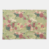 Orientales Silk Painting Muster Geschirrtuch (Horizontal)