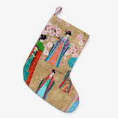 Orientalin in Retro costumejapanese, chinesisch, a Kleiner Weihnachtsstrumpf (Vorderansicht (hängend))