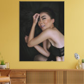 Orientalin Leinwanddruck (Insitu (Wohnzimmer))