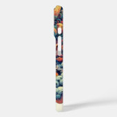 Orientalisch abstrakt Oni-Dämon-Tattoo Case-Mate iPhone Hülle (Rückseite / Links)