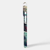 Orientalisch abstrakte Geisha Kanagawa weht Wolken Case-Mate iPhone Hülle (Rückseite / Links)