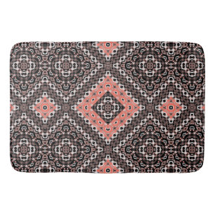 Orientalisch, arabisch, braun, rot, ethnisch badematte