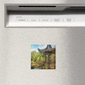 Orientalisch - Aus einem chinesischen Märchen Magnet (In Situ (Geschirrspüler))
