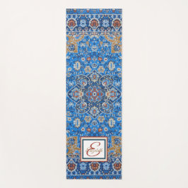 Orientalisch Blau Türkischer Persischer Teppichsch Yogamatte