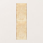 Orientalisch-Chinesische Dame, die ein Portrait mi Visitenkarten (Innenseite Aufgefaltet)