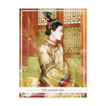 Orientalisch-Chinesische Dame mit schönem Portrait