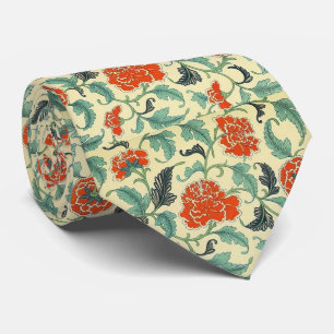 Orientalisch inspiriertes Blumenmuster Herren-Kraw Krawatte