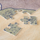 Orientalisch-japanische Ukiyo-e-Szenerie Puzzle (Seite)