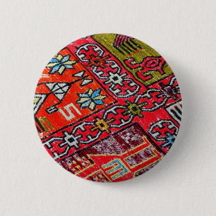 Orientalisch Persisch, türkisches Muster, Teppich Button