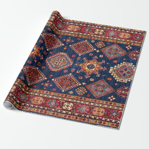Orientalisch Persischer Türkischer Teppichmuster Geschenkpapier