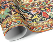 Orientalisch Türkisch Persisch Aserbaidschan Teppi Geschenkpapier (Rolleneckpunkt)