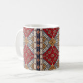 Orientalisch-Türkische Muster-Tasse Kaffeetasse (Vorderseite Links)