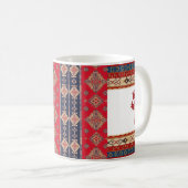 Orientalisch-Türkische Muster-Tasse Kaffeetasse (VorderseiteRechts)