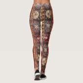 Orientalisch Türkischer Persischer Teppich Rot Leggings (Rückseite)