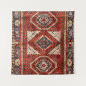 Orientalisch Türkischer Persischer Teppich Rot Wandteppich (Vorderseite)