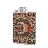 Orientalisch türkischer Teppichboden Rug Flachmann (Links)