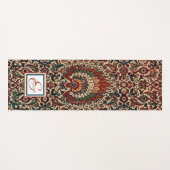 Orientalisch türkischer Teppichboden Rug Yogamatte (Vorderseite (Horizontal))