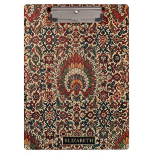 Orientalisch türkischer Teppichkatze Ruhm Klemmbrett