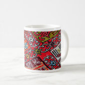 Orientalisch , Türkisches Muster, Teppichboden Kaffeetasse (VorderseiteRechts)