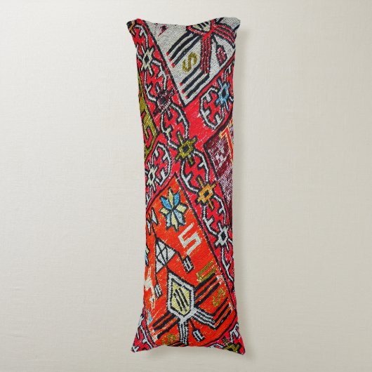 Orientalisch , Türkisches Muster, Teppichboden Seitenschläferkissen (Vorderseite Vertikal)