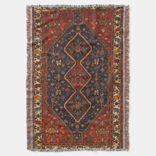 Orientalische Antike Türkisch Persischer Teppich R Decke (Vorderseite Vertikal)