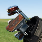 Orientalische Antike Türkisch Persischer Teppich R Golf Headcover (In Situ)