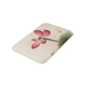 Orientalische Art Lotus Badematte (Schrägansicht)