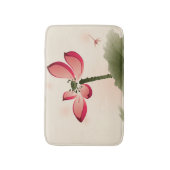 Orientalische Art Lotus Badematte (Vorderseite Vertikal)