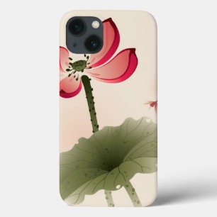 Orientalische Art Lotus iPhone 13 Hülle